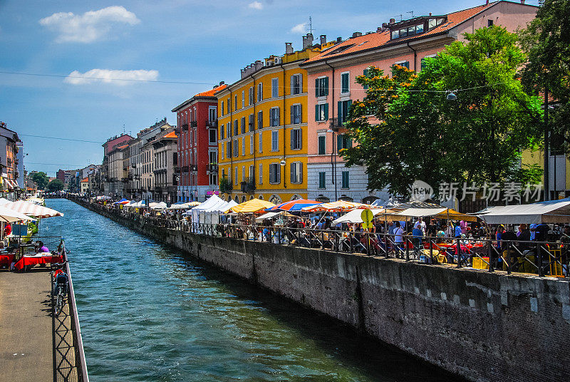 Naviglio Grande - 意大利米兰